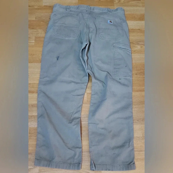 Carhartt Relaxed Fit Chinos Multi-Pocket Distressed Size 38x30‎ Gorpcore - Picture 2 of 11